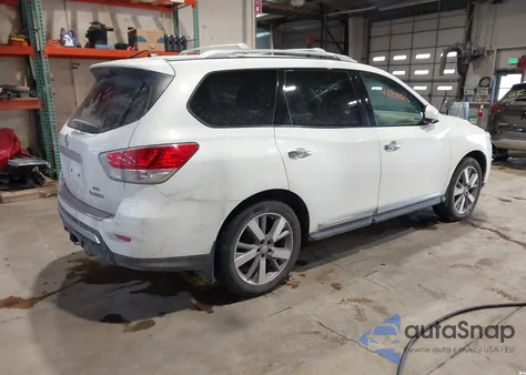 2014 Nissan Pathfinder Platinum from USA, damaged, VIN 5N1AR2MM7EC655275